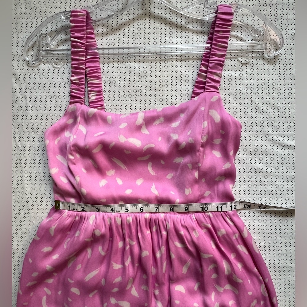 Urban Outfitters Saltwater Luxe Tank Printed Mini Cocktail Pink Dress Size S - Picture 7 of 14